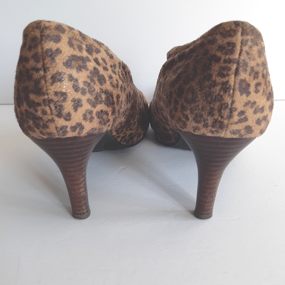 Leopard slip-in shoes/booties - Picture 3 of 10